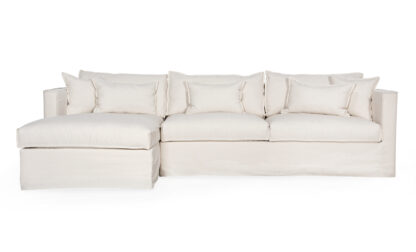 MILFORD Bäddsoffa Divan Vänster Beige bäddsoffor 2