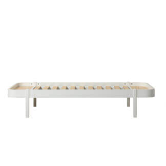 Wood Lounger 90 cm vit, Oliver Furniture dagbäddar