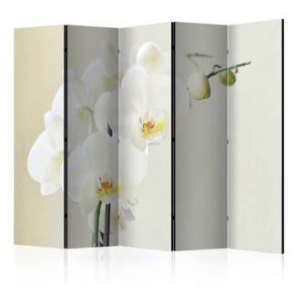 Rumsavdelare / Skärmvägg – White orchid II – 225×172 Rumsavdelare